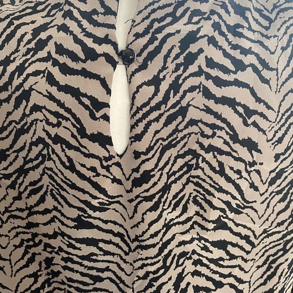 Vintage Liz Petites Inc Leopard Dress Size 8 - Picture 4 of 9